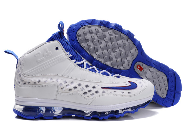 Air Max Griffey Fashion Nike Running Trainers Shoes White Blue Mens