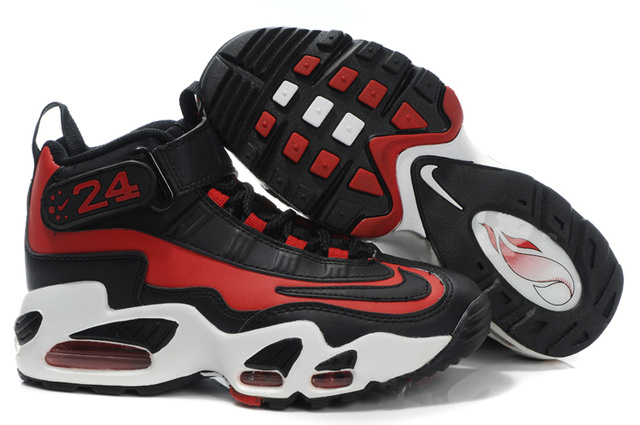 Air Max Griffey Nike Running Trainers Shoes Black Red White Womens