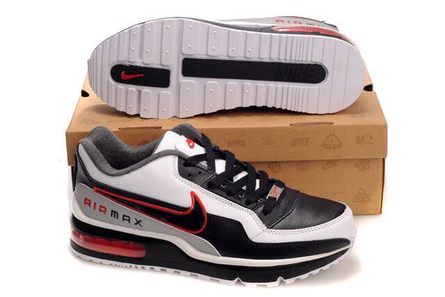 Air Max LTD Classic Nike Running Trainers Shoes White Black Red Mens